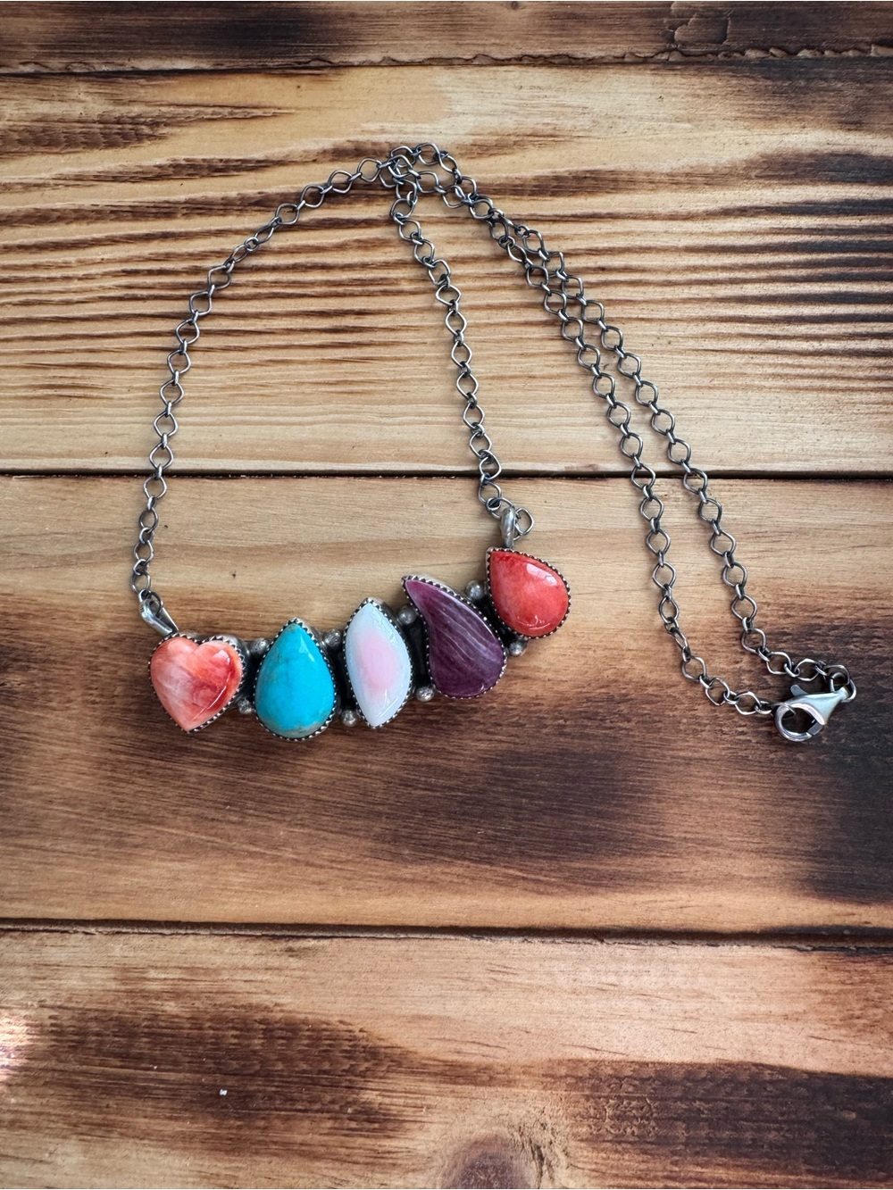 Hiram Largo Multistone Necklace